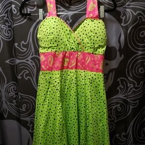 Sourpuss halter dress